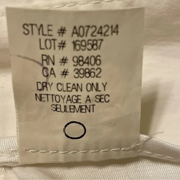 THEORY Max C NC Ritual Flare Pants in Optic White - Picture 5 of 6